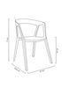 Krzesło VIBIA białe - polipropylen
