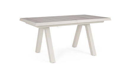 BIZZOTTO stół ogrodowy KRION PELICAN      163-203 rozkładany