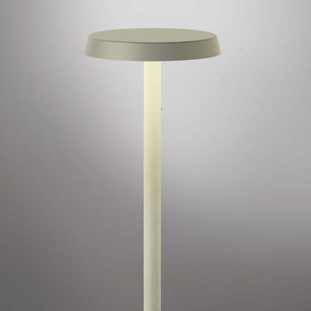 Vibia Flat Lampa Stojąca LED ze Ściemniaczem, szer. 46, wys. 100, GL 25 cm, Zielony