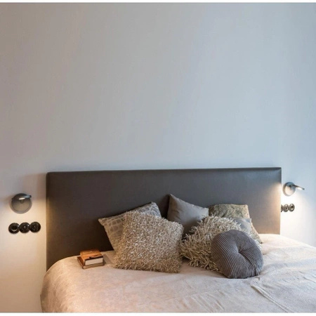 Demetra Spotlight - with Switch ARTEMIDE szary 1730W10A