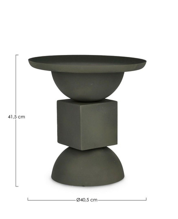 BIZZOTTO stolik kawowy ALKA 40,5 zielony