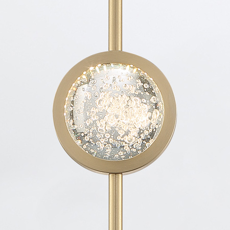 Lampa wisząca Barletta - 1 źródło światła - Szczotkowane złoto Quintiesse Eurofase QN-BARLETTA-1P-BG