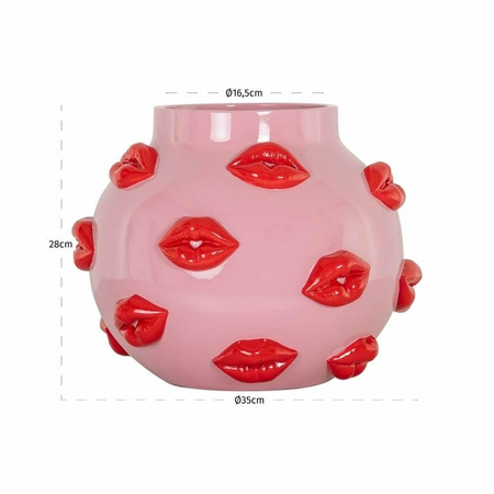 RICHMOND wazon LOTH różowy