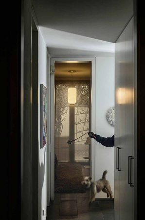 Lampa wisząca Chouchin Reverse 2-Biało-czarny FOSCARINI