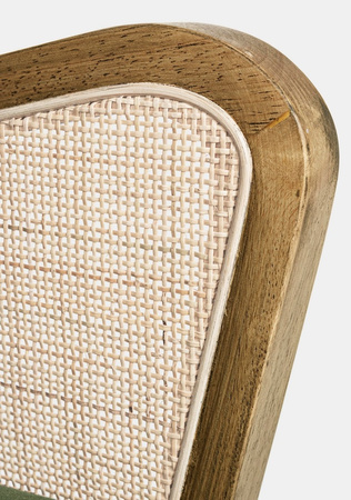 BIZZOTTO fotel VIRNA zielony