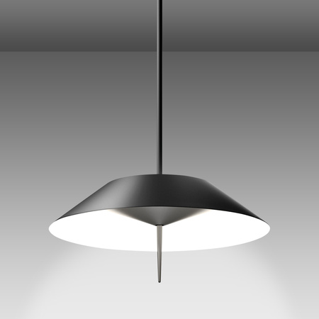 Vibia Mayfair Lampa Wisząca LED, 30 wys. 200 cm, Grafitowy Mat