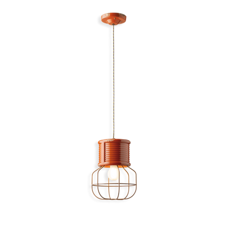 Lampa Wisząca INDUSTRIAL Ferroluce C2340-VIO