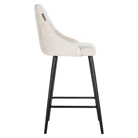 RICHMOND zestaw 2 krzeseł barowych        BROOKE 67 jasny beż