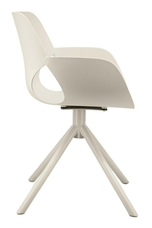 BIZZOTTO krzesło LENNON ARM beżowe