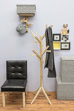 BIZZOTTO wieszak stojący DAIKI TREE       beżowy