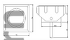 Oprawa Najazdowa Gruntowa Kwadrat 24v DALI IP68 ULPRO62 proJECT®