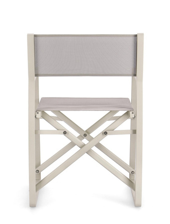 BIZZOTTO krzesło ogrodowe / reżyserskie   KONNOR beżowe