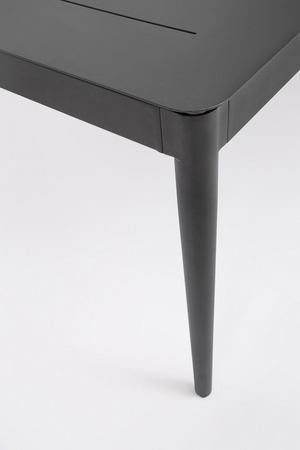 BIZZOTTO stół ogrodowy NEBULA 200-300     czarny / rozkładany