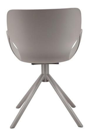 BIZZOTTO krzesło LENNON ARM szare