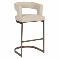 RICHMOND krzesło barowe ELLIS beżowe
