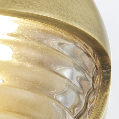 Mały kinkiet LED Palais - Vintage mosiądz Quintiesse QN-PALAIS-W-S-VBS