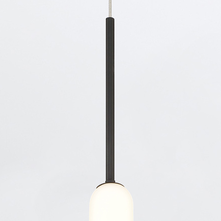 Lampa wisząca Cumberland - 1 źródło światła - Matowa czerń Quintiesse Eurofase QN-CUMBERLAND-1P-BK