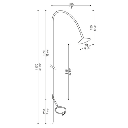 Lombardo LT15900A2 lampa ogrodowa Flora 120