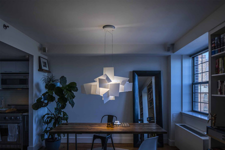 Lampa wisząca Big Bang Biały LED FOSCARINI