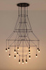 Lampa wisząca FLUSSO 20 czarna