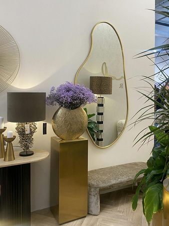 RICHMOND lustro ścienne ALTON - szczotkowane złoto