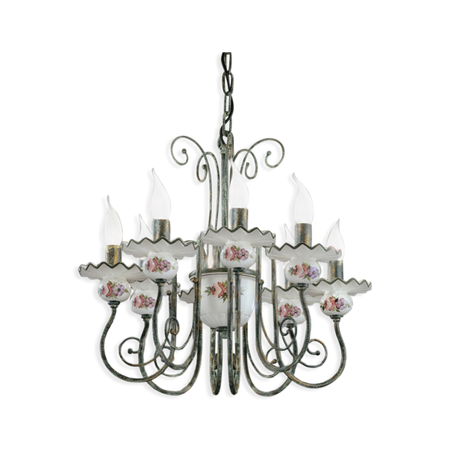 LAMPADARIO / CHANDELIER SANREMO Ferroluce C410-8
