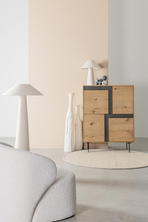 BIZZOTTO lampa podłogowa LAMKI beżowa