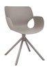BIZZOTTO krzesło LENNON ARM szare