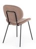 BIZZOTTO krzesło MADDIE brązowe