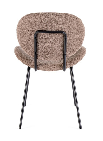 BIZZOTTO krzesło MADDIE brązowe