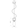 Lampa Wisząca URBAN Ferroluce C1520-VIG