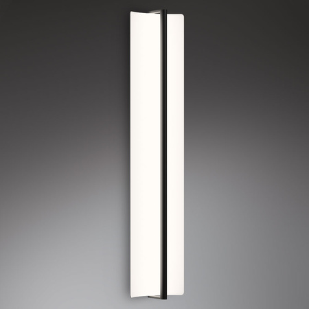 Vibia Kontur Lampa Ścienna LED, szer. 92cm, wys. 20, GL 13 cm, Czarny Satyna