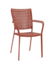 BIZZOTTO krzesło ogrodowe LIZETTE         czerwone