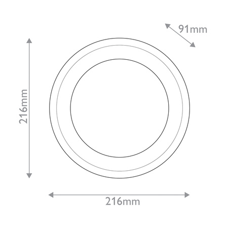 Kinkiet LED Alonso - Miejski brąz Quintiesse QN-ALONSO2-UBZ-AR