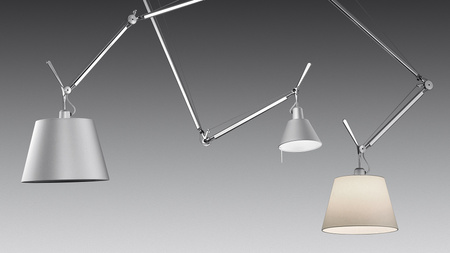 TOLOMEO DECENTRATA LAMPA WISZĄCA ARTEMIDE 0629000A+0780010A