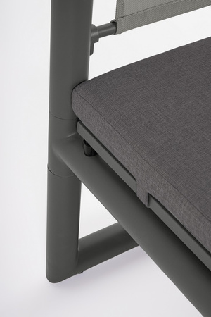BIZZOTTO łóżko ogrodowe KONNOR szare