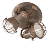 Lampa Sufitowa Plafon  LOFT Ferroluce C1678/1-VIT