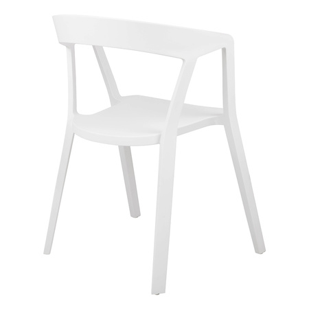 Krzesło VIBIA białe - polipropylen