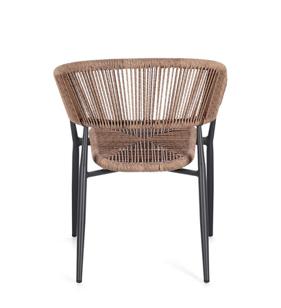 BIZZOTTO krzesło ogrodowe ALGAIDA         brązowe