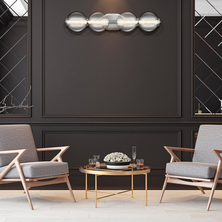 Kinkiet Atomo - 4 źródła światła - Polerowany chrom Quintiesse Eurofase QN-ATOMO-4W-PC