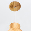 Lampa wisząca Conical Brązowy, Drewno Quintiesse Accord QN-CONICAL-P-M-TEAK