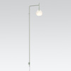 Vibia Tempo Lampa Ścienna LED ze Ściemniaczem i Przewodem, 36.5 GL, 13 cm, Zielony Mat