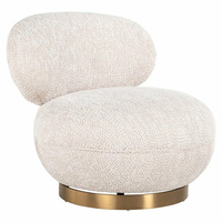 RICHMOND fotel obrotowy JACE beżowy