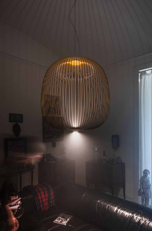 Lampa Wisząca Spokes 2 - Biały-ściemnialne FOSCARINI