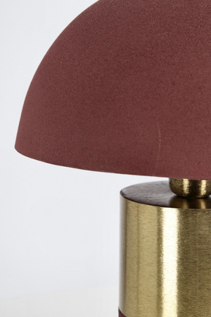 BIZZOTTO lampa stołowa ISHAN czerwona