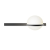Vibia Palma Lampa Ścienna LED, 1-punktowa, szer. 55, wys. 19, GL 25 cm, Grafitowy Mat