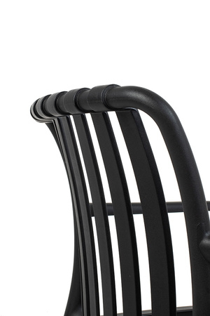 MODESTO krzesło STRIPS ARM czarne