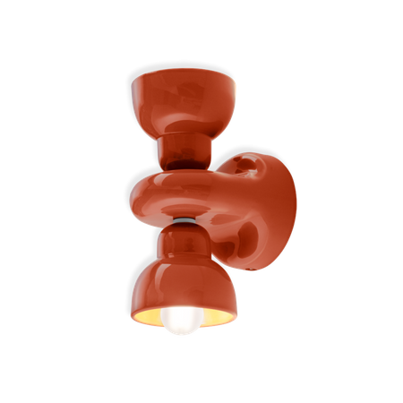 APPLIQUE 2 LUCI / WALL LAMP BERIMBAU Ferroluce C2601-APO