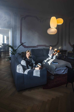 Lampa wisząca Buds 3-Biały FOSCARINI