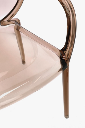 BIZZOTTO krzesło ogrodowe CAMILLA         brązowe